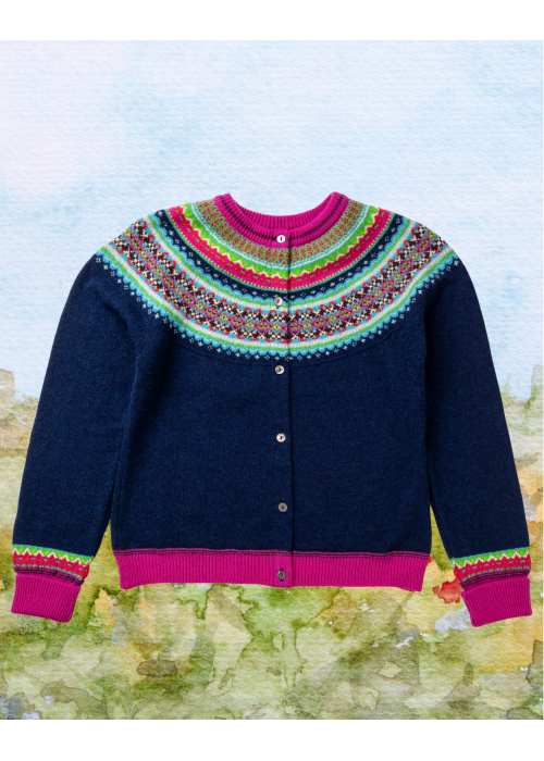 ERIBÉ | Alpine Short Cardigan | Tango 